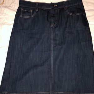 Old Navy Jean Skirt